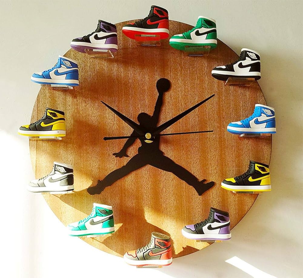 Jordan Sneaker Collection Wall Clock