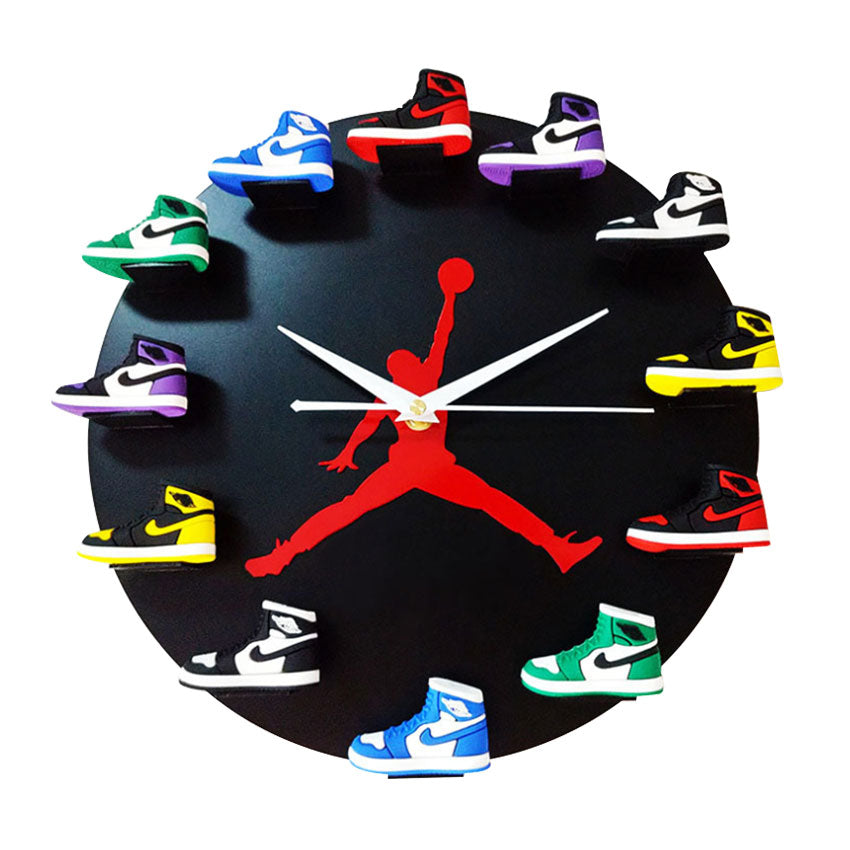 Jordan Sneaker Collection Wall Clock